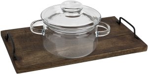 Garnek szklany żaroodporny 1,5 L Nyko Simax 7