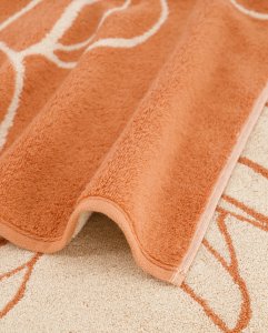 Ręcznik frotte 70x140 cm Atelier Floral 6239-33 MIEDŹ 5