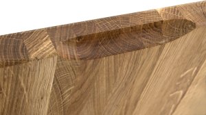 Deska do krojenia dębowa 25x35cm DD-30 3