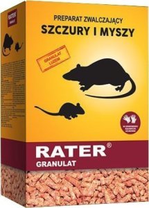 Trutka na Szczury i Myszy Rater Granulat 1kg (R) EDUKAMP 1