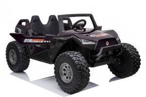 Super-Toys MEGA BUGGY CLASH DLA 2 DZIECI, 4 SILNIKI, 24V-800W, MIĘKKIE PRZESUWANE SIEDZENIE, WALIZKA NA AKUMULATOR/SX-1928 EDUKAMP 3