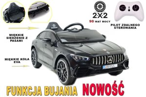 Super-Toys MERCEDES NA AKUMULATOR CLA 45 - PEŁNA OPCJA/XMX628 EDUKAMP 4