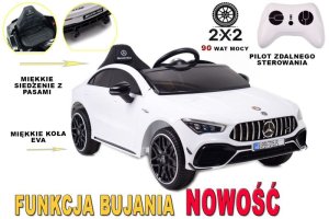 Super-Toys MERCEDES NA AKUMULATOR CLA 45 - PEŁNA OPCJA/XMX628 EDUKAMP 4
