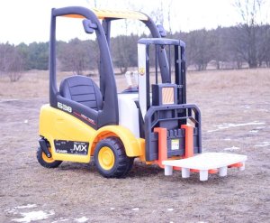 WIELKI WÓZEK WIDŁOWY Z OBROTOWYMI KÓŁKAMI/XMX638 EDUKAMP 6