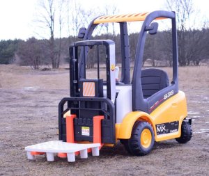 WIELKI WÓZEK WIDŁOWY Z OBROTOWYMI KÓŁKAMI/XMX638 EDUKAMP 10