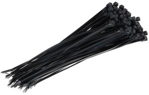 Trytytki Opaska Zaciskowa Czarna 3,6x370mm 100 sztuk EDUKAMP 1