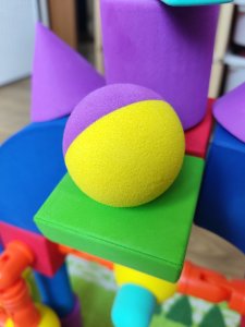 AIG Magnetyczne piankowe klocki - MagFlexi - 75 el. 6