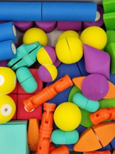 AIG Magnetyczne piankowe klocki - MagFlexi - 75 el. 8