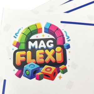 AIG Magnetyczne piankowe klocki - MagFlexi - 75 el. 10