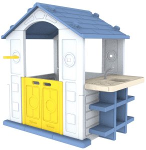 Ikonka Dom Z Koszykówką i Zlewem Niebieski Dach 6