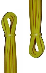 gumy do ćwiczeń 21 mm X-sport - żółty 1