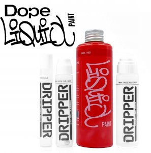 Tusz Dope Liquid Paint - 200 ml - red 2