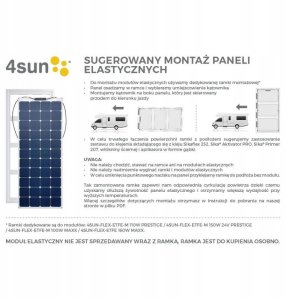 Panel elastyczny MAXX 190W ETFE 4