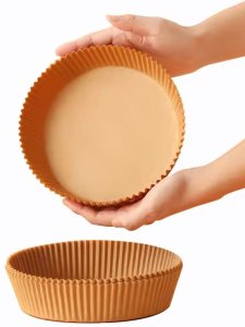 PAPIER DO FRYTKOWNICY DO PIECZENIA WKŁADKI 16 CM 100 SZT OLEJOODPORNE 1