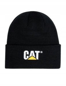 Winter hat CAT, 100% acrylic, black 1