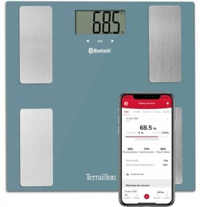 TERRAILLON 14874 Smart Connect  Blue personal scales and bod 7