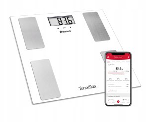 TERRAILLON 15433 Smart Connect  White personal scales and bo 1