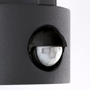 LED outdoor wall light BRILLIANT VERGIL, IP54, 3000 K, 5.5 W, 482 lm, with motion sensor 1