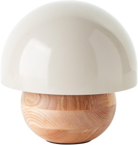 Table lamp BRILLIANT NALAM TL1, 1 x E14, 40W, 220-240V, grey, 20 x 20 cm 1