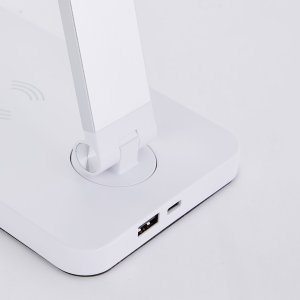 LED table lamp BRILLIANT FLORENCE TL, 6W, 3000K, CCT, 600lm, DIM, USB, Qi, white 3