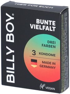 Billy Boy condom Fun Mix 3pcs 2