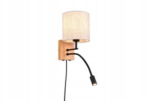 Wall lamp TRIO Nilam, 1xE27, max 28W, 1xSMD LED, 3.1W, 3000K, 310lm, o18 x 30 cm 1