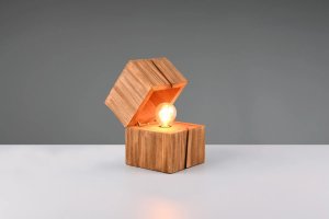 Lampa stołowa Michelin Table lamp TRIO TREASURE 1xE14 max 2W 225lm(included) wood color 16x12x12cm 2