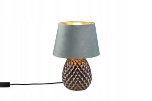 Table lamp REALITY Ariana, 1 x E27, max 60W, green/brown, o24 x 35 cm 1
