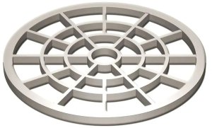 Hair trap for gutter Tece 660005 2