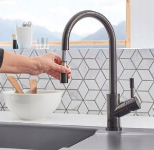 Kitchen faucet with pull-out hose Villeroy & Boch Umbrella 92540005 12