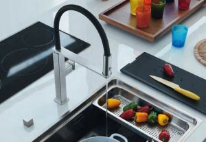Kitchen faucet with pull-out hose Villeroy & Boch Umbrella 92540005 8