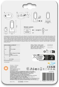 LED camping lamp LEDVANCE NIGHTLUX MOBILE LANTERN 0.7W 30lm 4000K 4xAAA, sensor 4