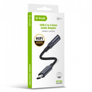 D-Fruit adapter USB-C - 3,5mm DF126 1