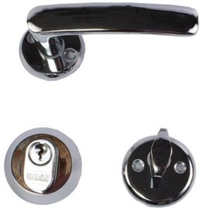 Protectus exterior door lock and handle set 1