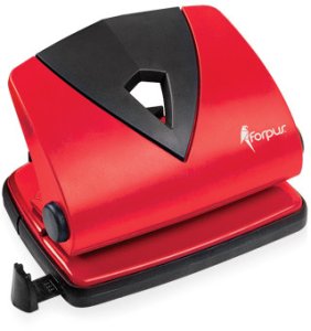 Forpus Punch hole, red, up to 30 sheets, metal 1101-024 1