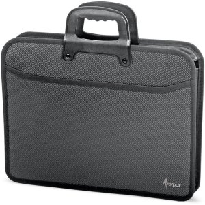 Folder-portfolio Forpus, A4, black, 2 compartments 0822-016 1