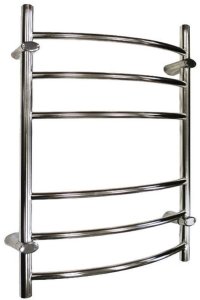 Towel dryer WELLMER Lagoon 700-7, 700 x 650 mm, stainless steel, incl. 1