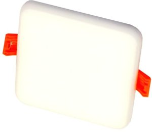 Recessed LED panel TOPE ROSA, IP65, 4000 K, 8 W, 645 lm, white, 10 x 10 x 2.4 cm 1