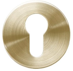 Door cylinder lock iNOVO 17, matte yellow, SLIM 1