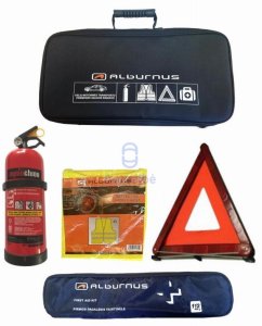 Car safety kit ALBURNUS, new composition, 2 kg 1