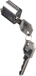 Exterior door lock MULTICODE, chrome 1