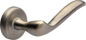 Door handle INOVO Sevilla 507, universal, matte graphite color. 1