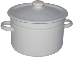 Enamel pot, 7 l 1