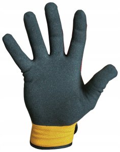 Work gloves CAT, yellow, size XL 2