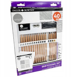 Drawing set SIMPLY, 40 pcs. 3