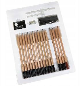Drawing set SIMPLY, 40 pcs. 4