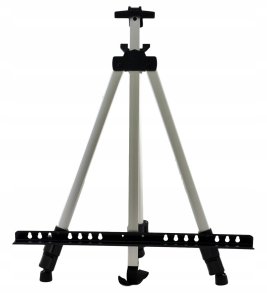 Metal easel SIMPLY, universal, max canvas height 84 cm, total height 203 cm 1