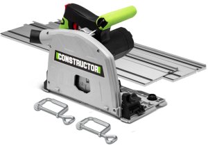 Electric circular saw CONSTRUCTOR, 1400 W, 165 x 20 mm, 2 x 70 cm rulers included 1