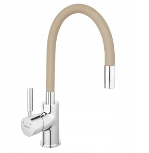 FERRO FITNESS sink mixer, with beige spout 1
