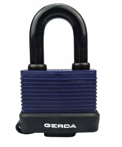 Padlock GERDA AQUA, KSM S70A, 3 keys 1
